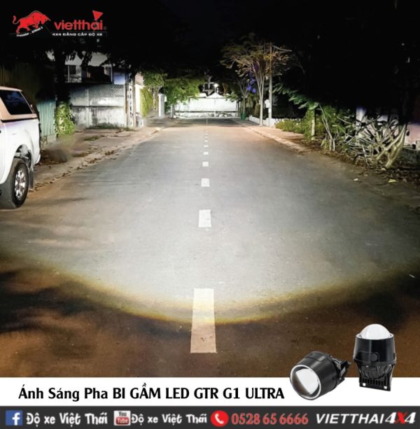 ÁNH SÁNG PHA BI GẦM LED GTR G1 ULTRA