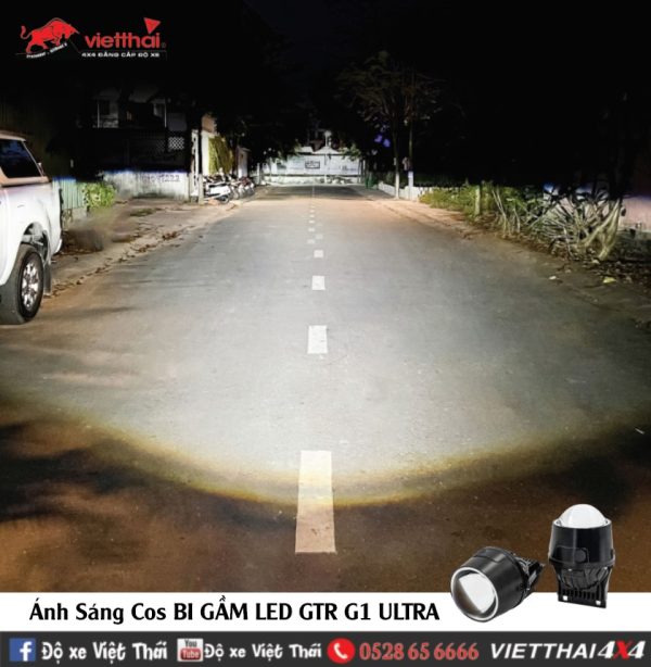 ÁNH SÁNG COS BI GẦM LED GTR G1 ULTRA